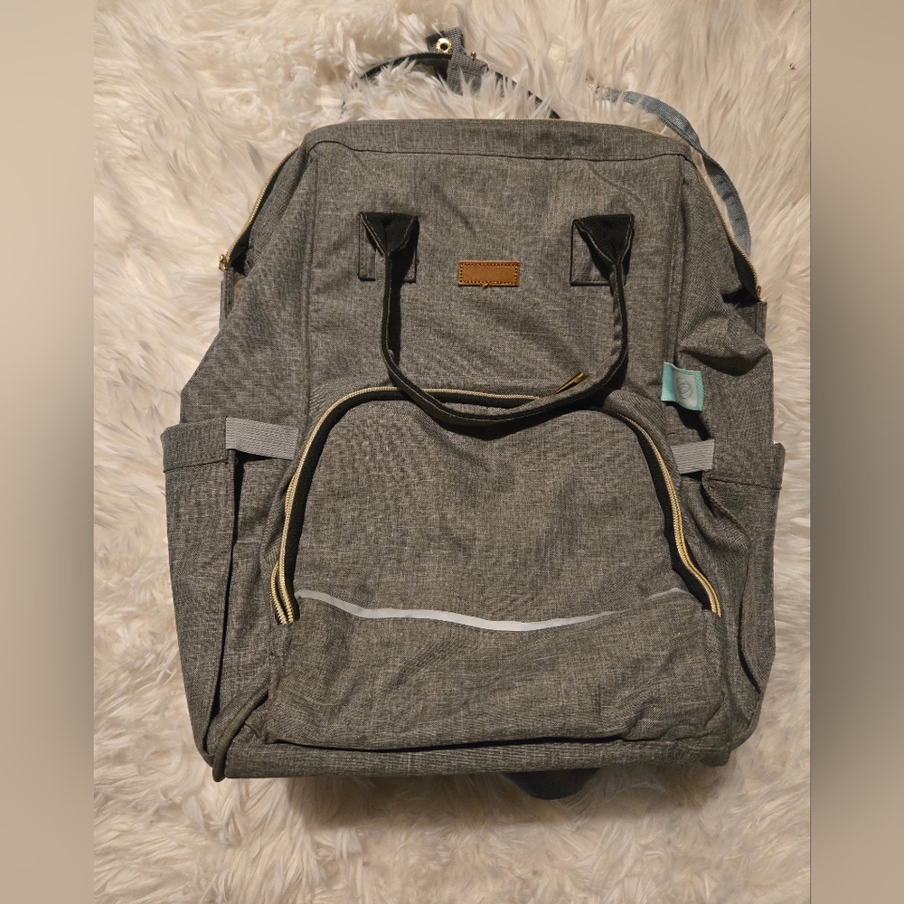 Stylish Gray Men's Backpack